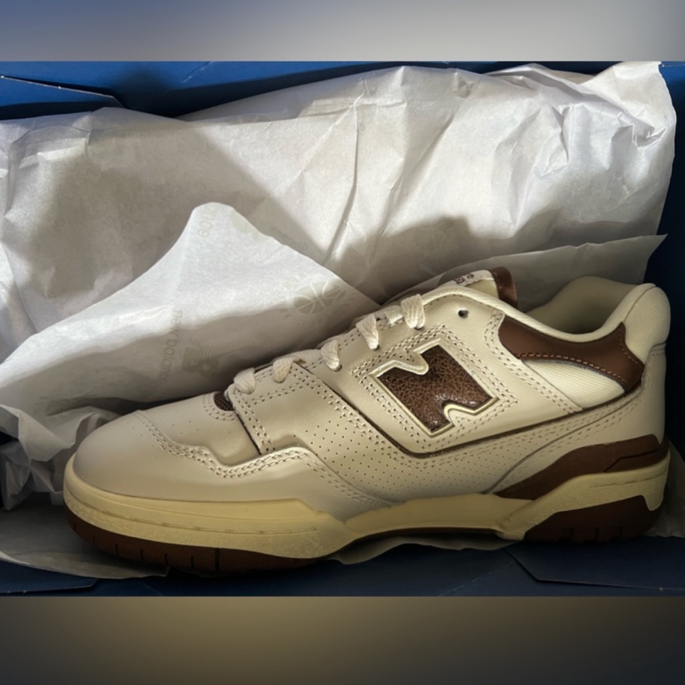 EUC Aime Leon Dore 550s Brown / White